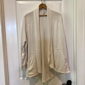 Alternative Cream Open Front Cardigan